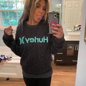 Black crew neck